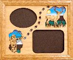 Bow hunting picture frames