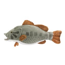 stuffed bass fish toy