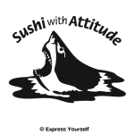 Sushi with Attitude Too Decal