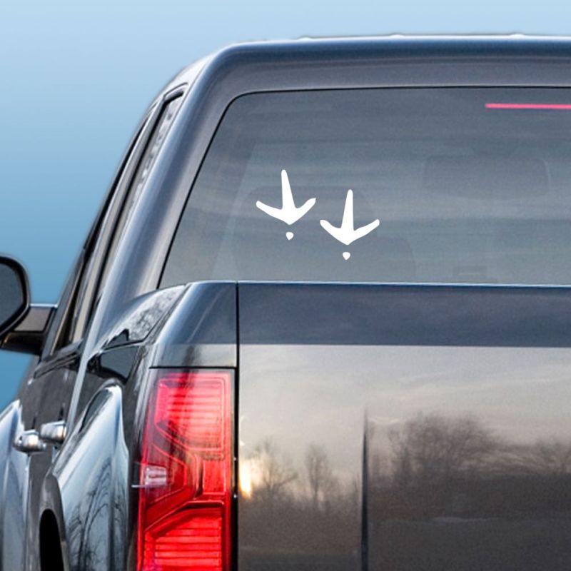 duck tracks decal