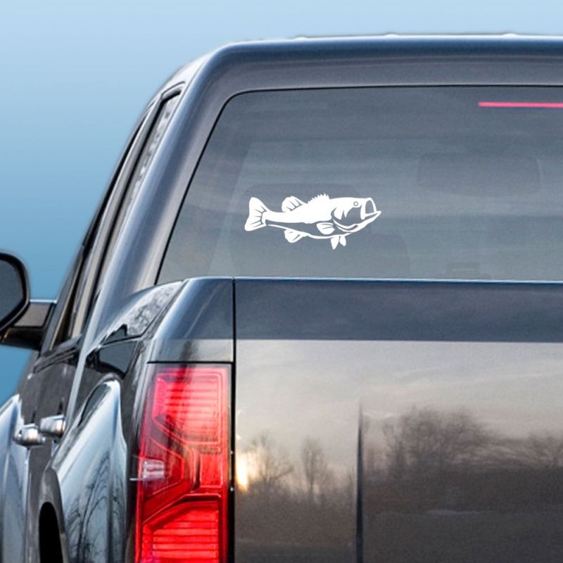 Kiss My Bass, Kiss My Bass Decal, Fishing Decal, Hunting, Fishing, Car  Decal, Truck Decal, Angler Decal, Holographic Chrome