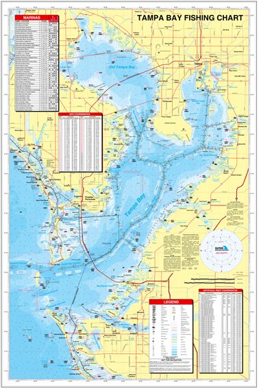 Florida Islamorada - Including Flamingo and Florida Bay Fishing Hot Spots  Map