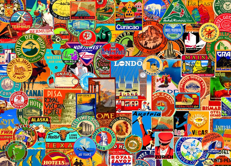 travel puzzles 1000 pieces