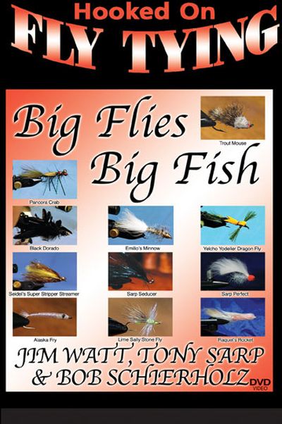 Big Flies, Big Fish - Jim Watt, Tony Sarp & Bob Schierholz - DVD | Identi Card Co