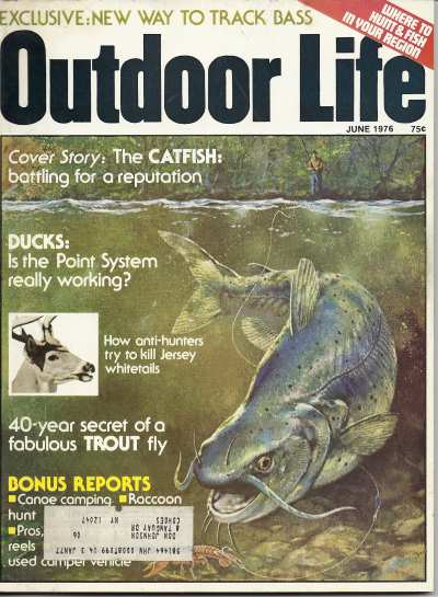 Vintage Outdoor Life Magazine - June, 1976 - Good Condition